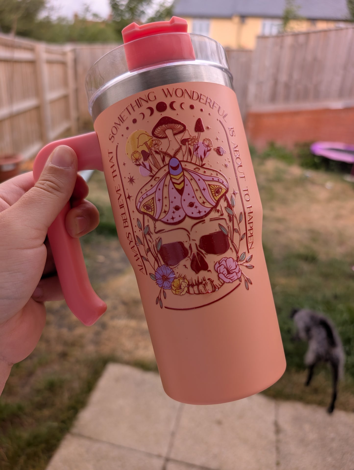 Skull style 20oz Tumbler