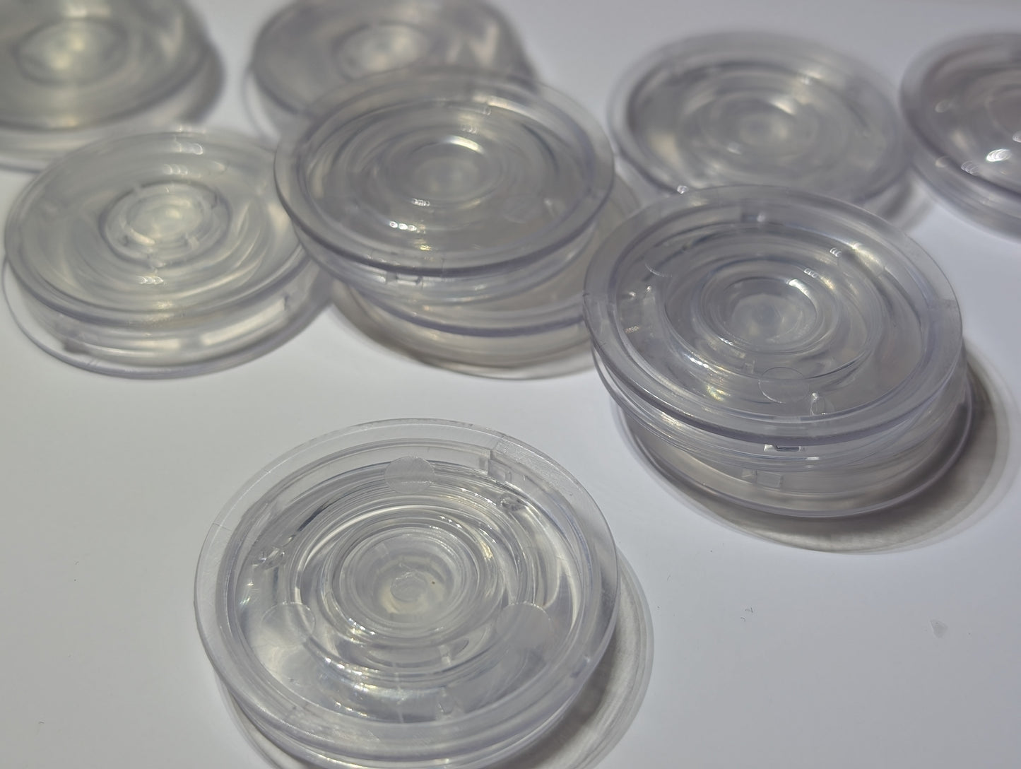 Pop socket blank - clear