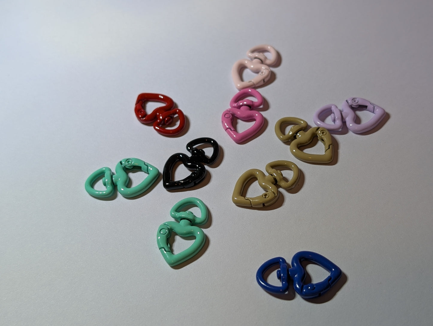 Heart keyring blanks