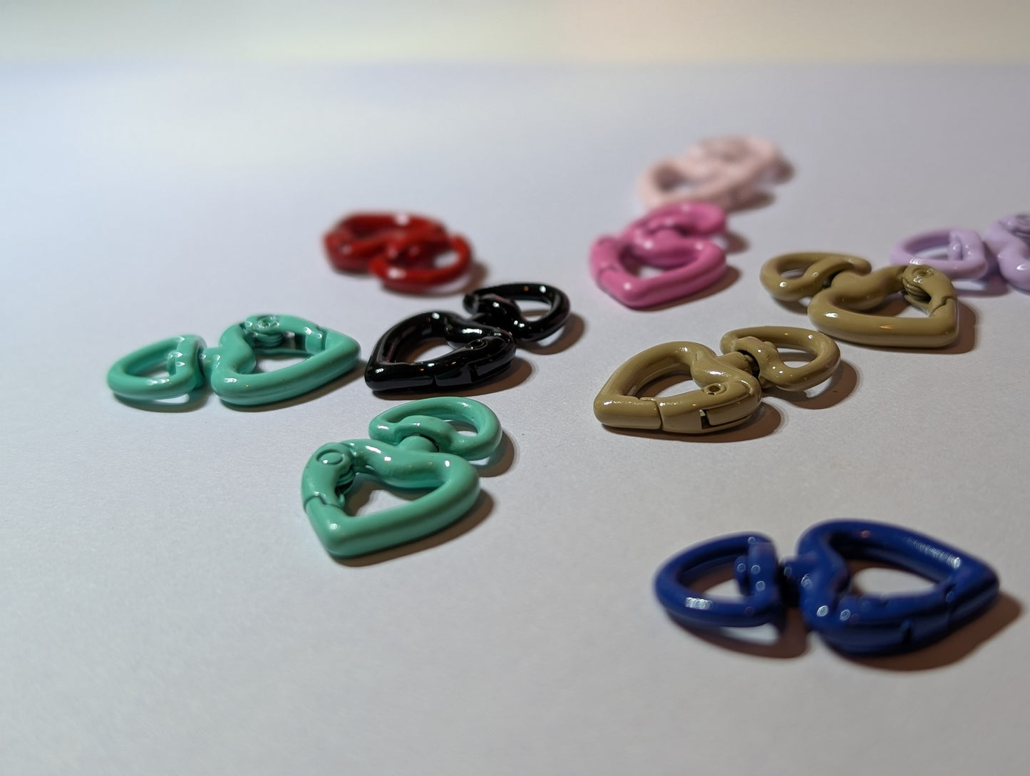 Heart keyring blanks