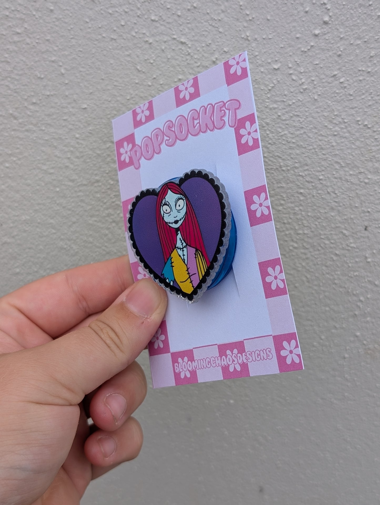 Lady pop socket