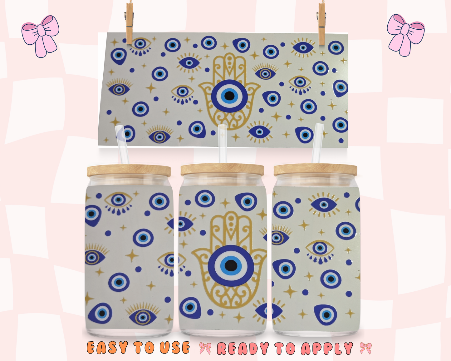 16oz Libby can UVDTF wrap #024