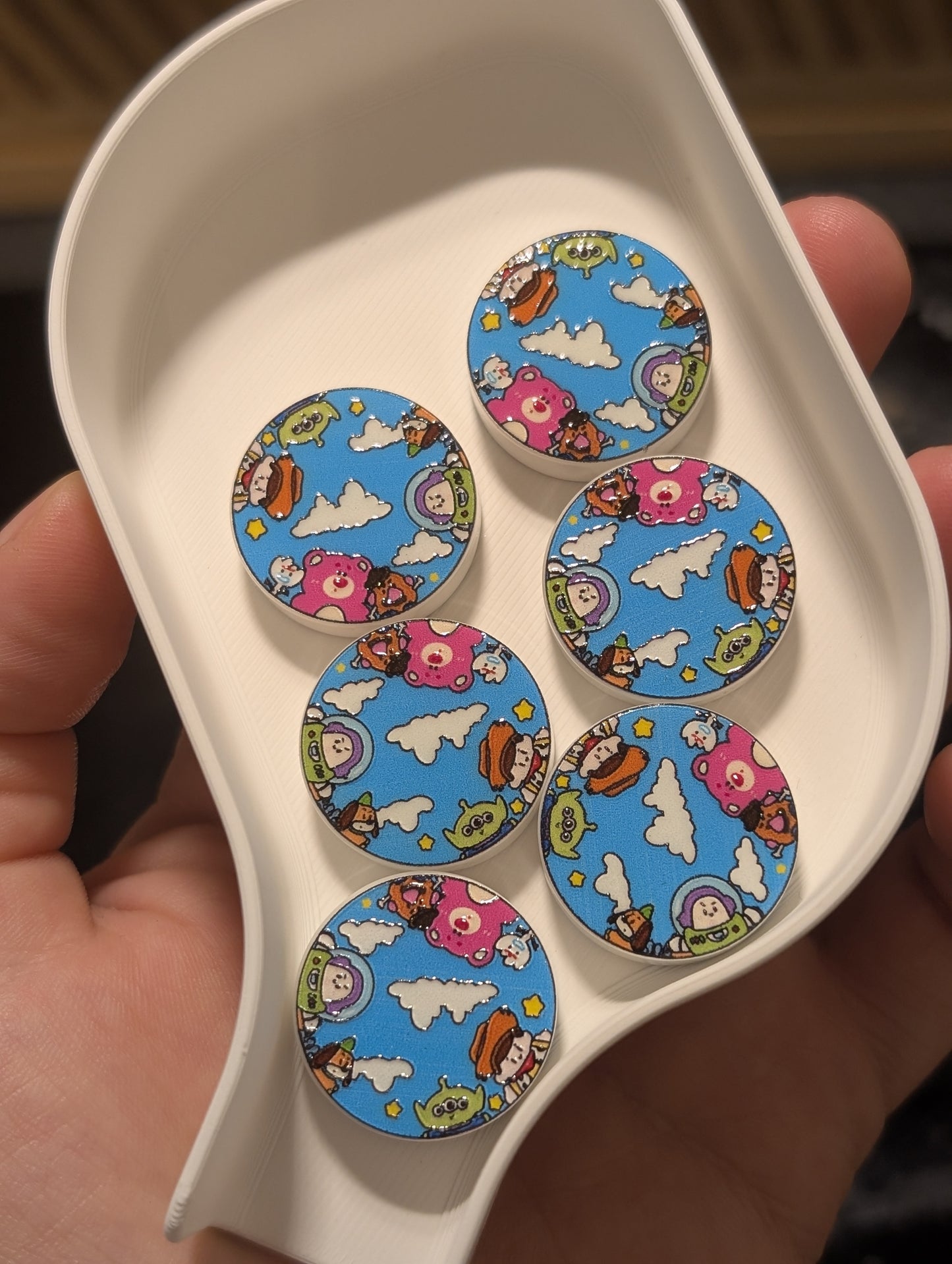 You story acrylic beads