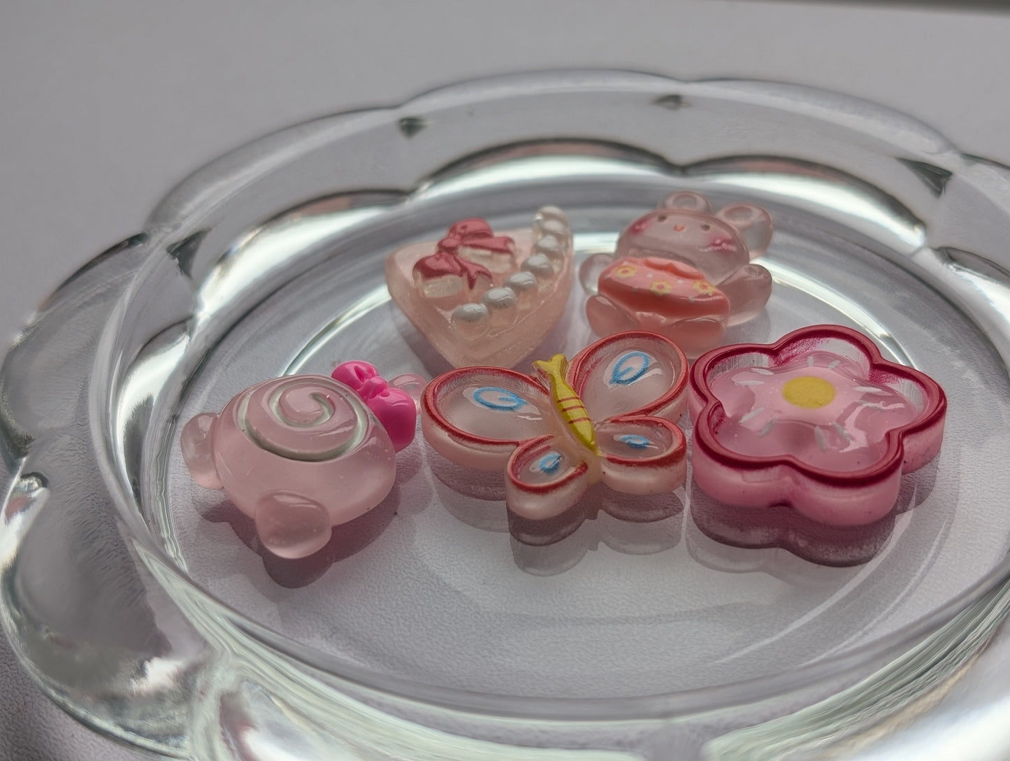 Mixed ice pink kawaii style (pack of 5)