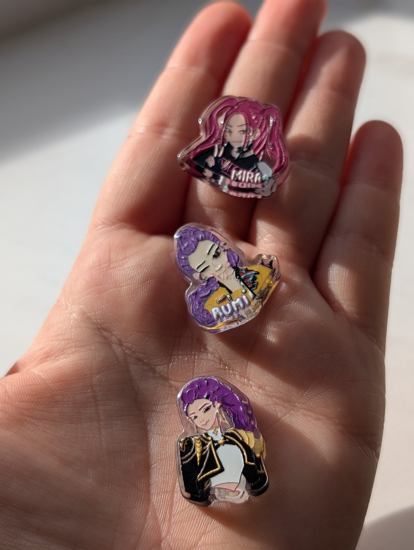 K pop acrylic beads