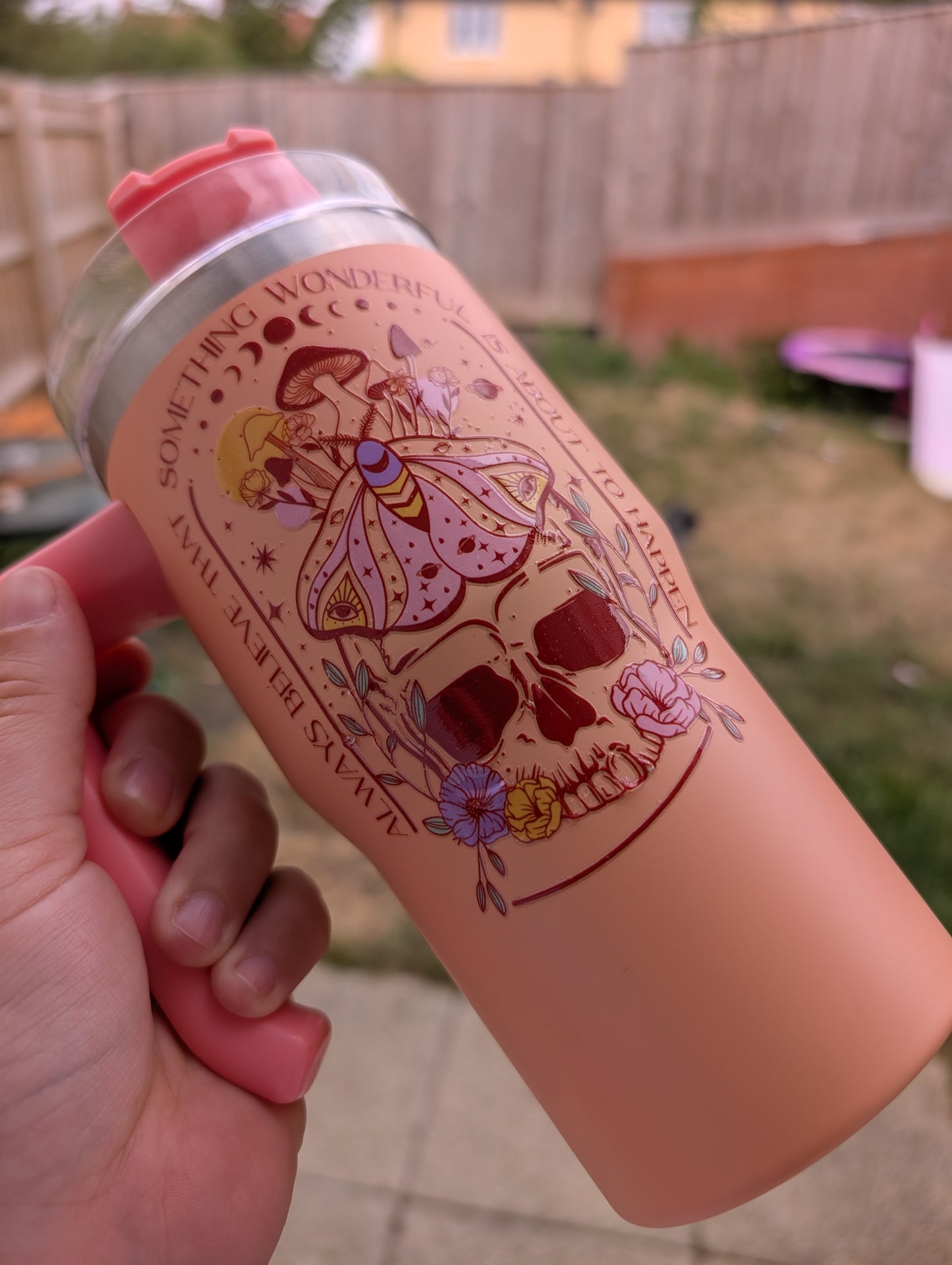 Skull style 20oz Tumbler