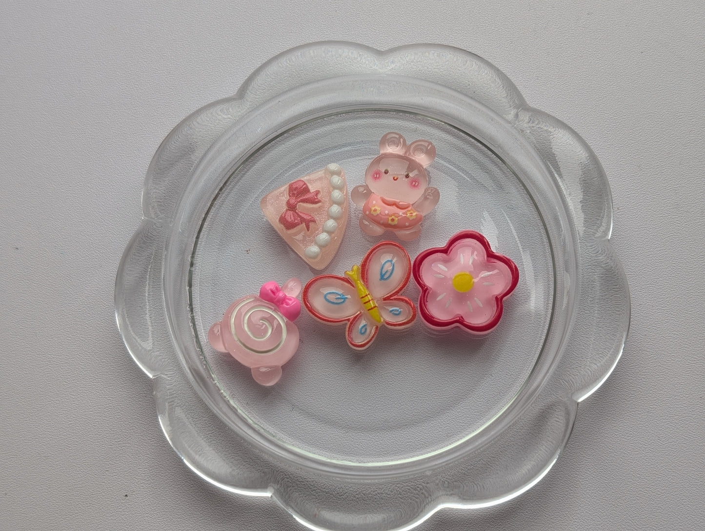 Mixed ice pink kawaii style (pack of 5)
