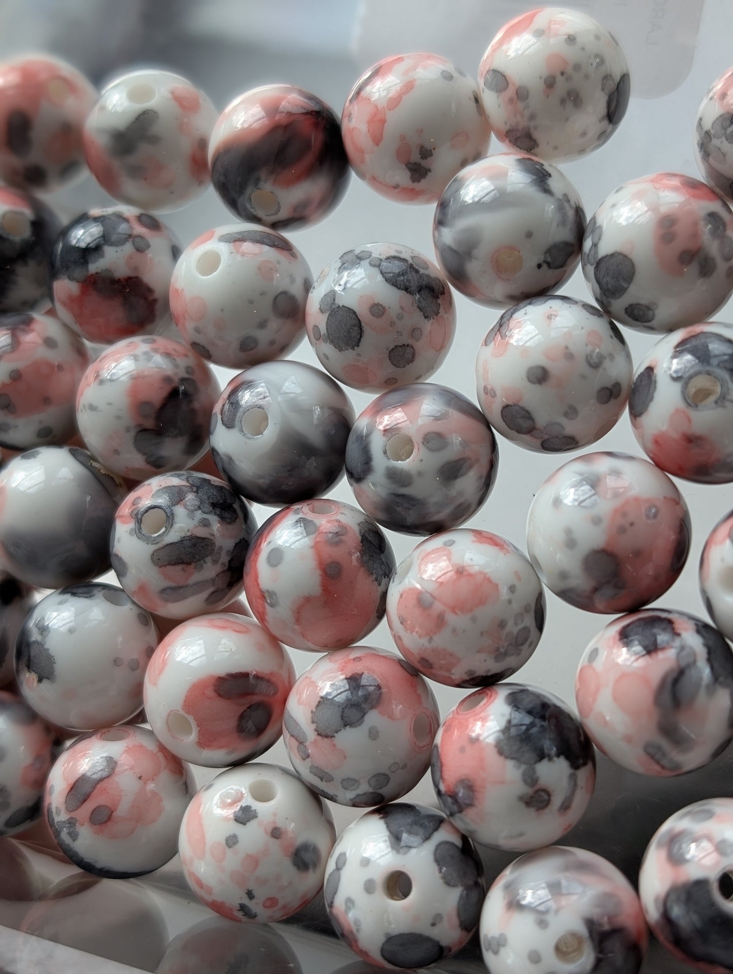 Splatter 16mm beads 5 pack