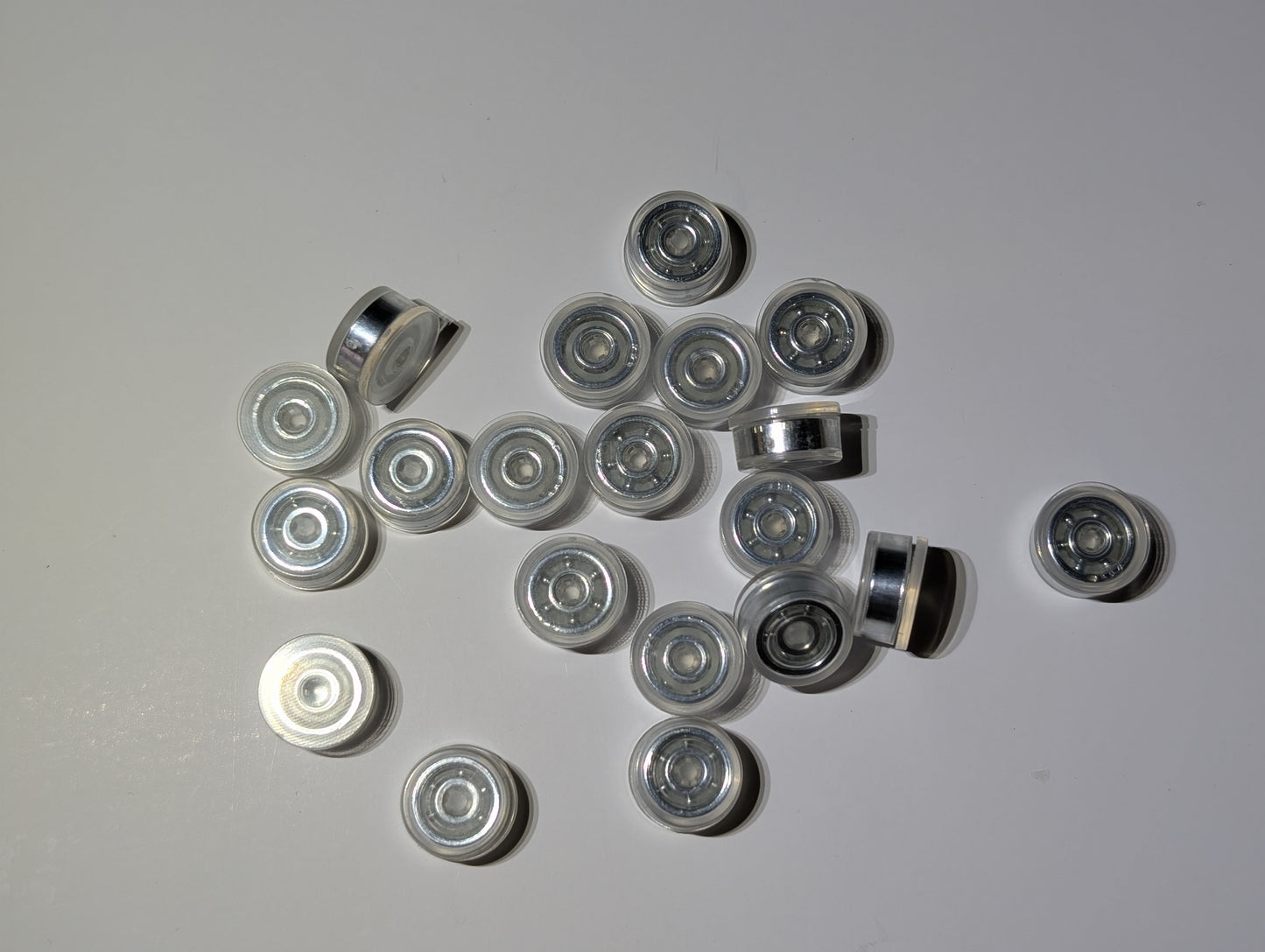 Spinners for acrylics- clear