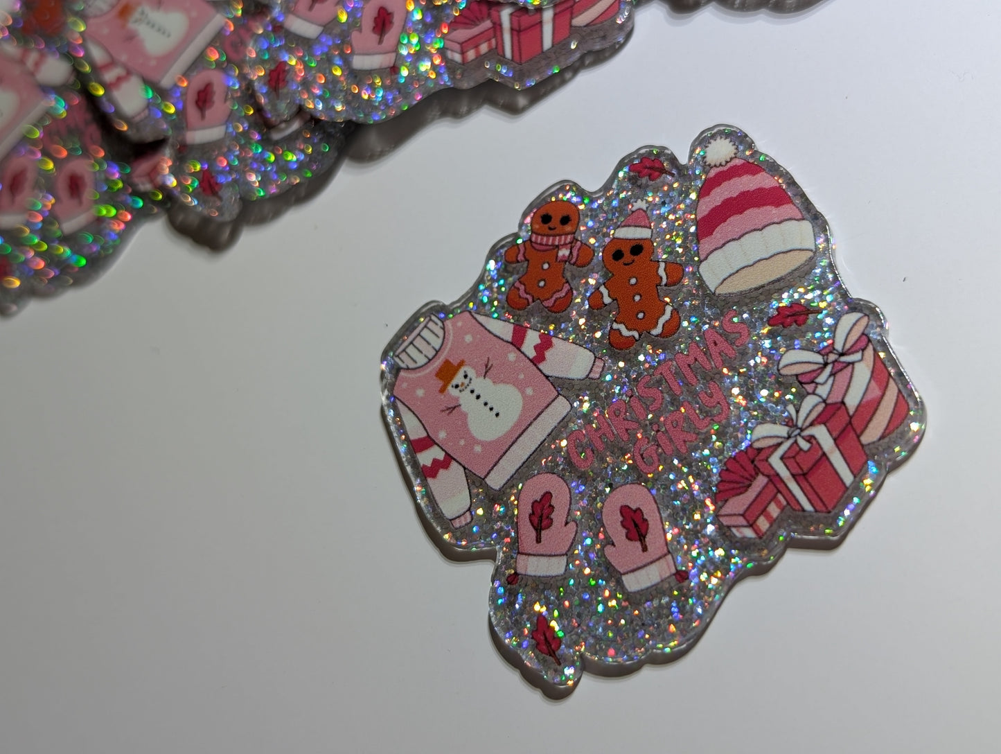 Christmas girly Acrylic