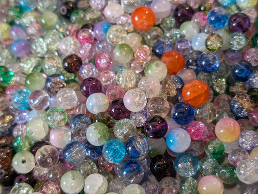 Glass beads mystery bags