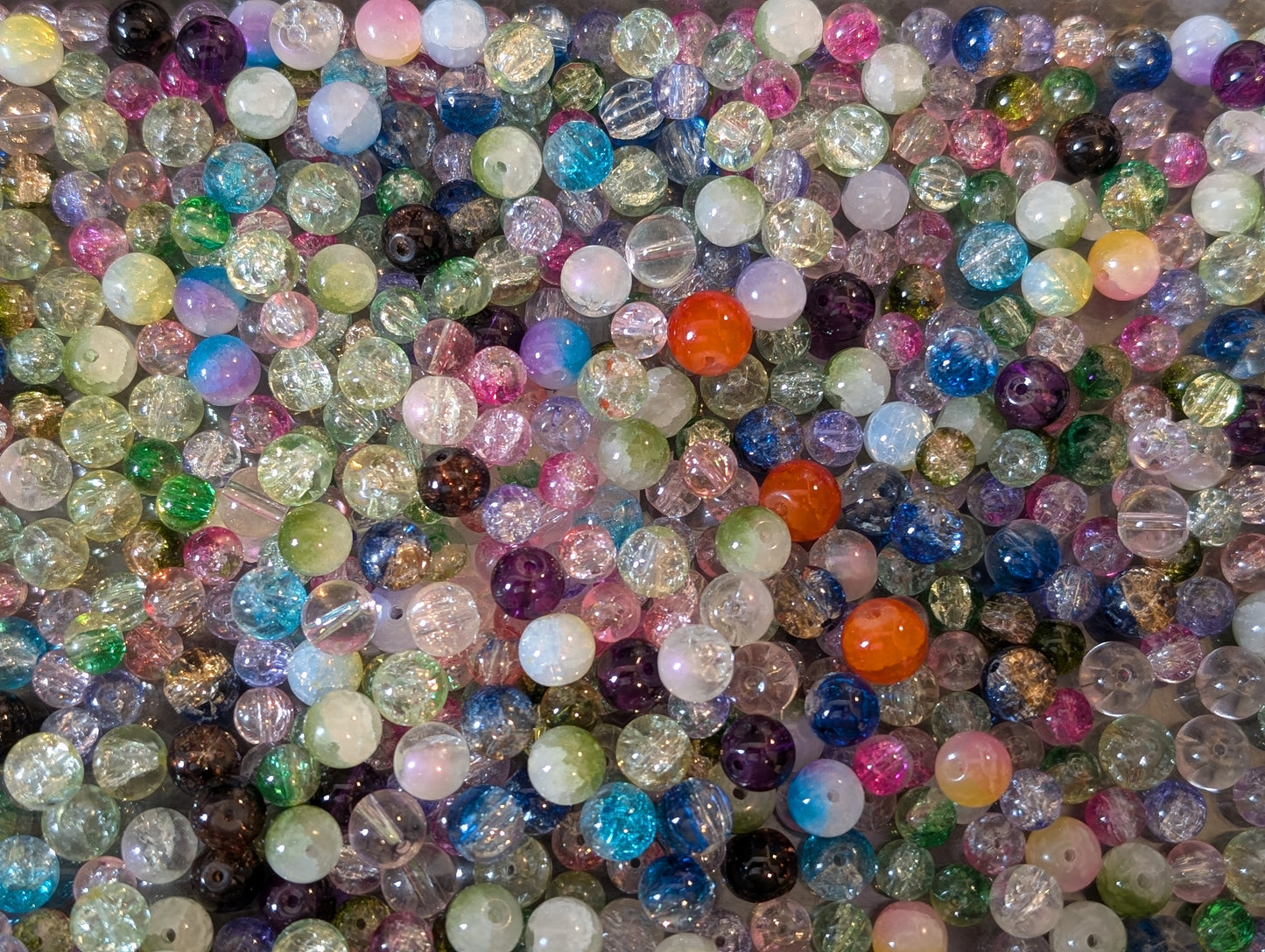 Glass beads mystery bags