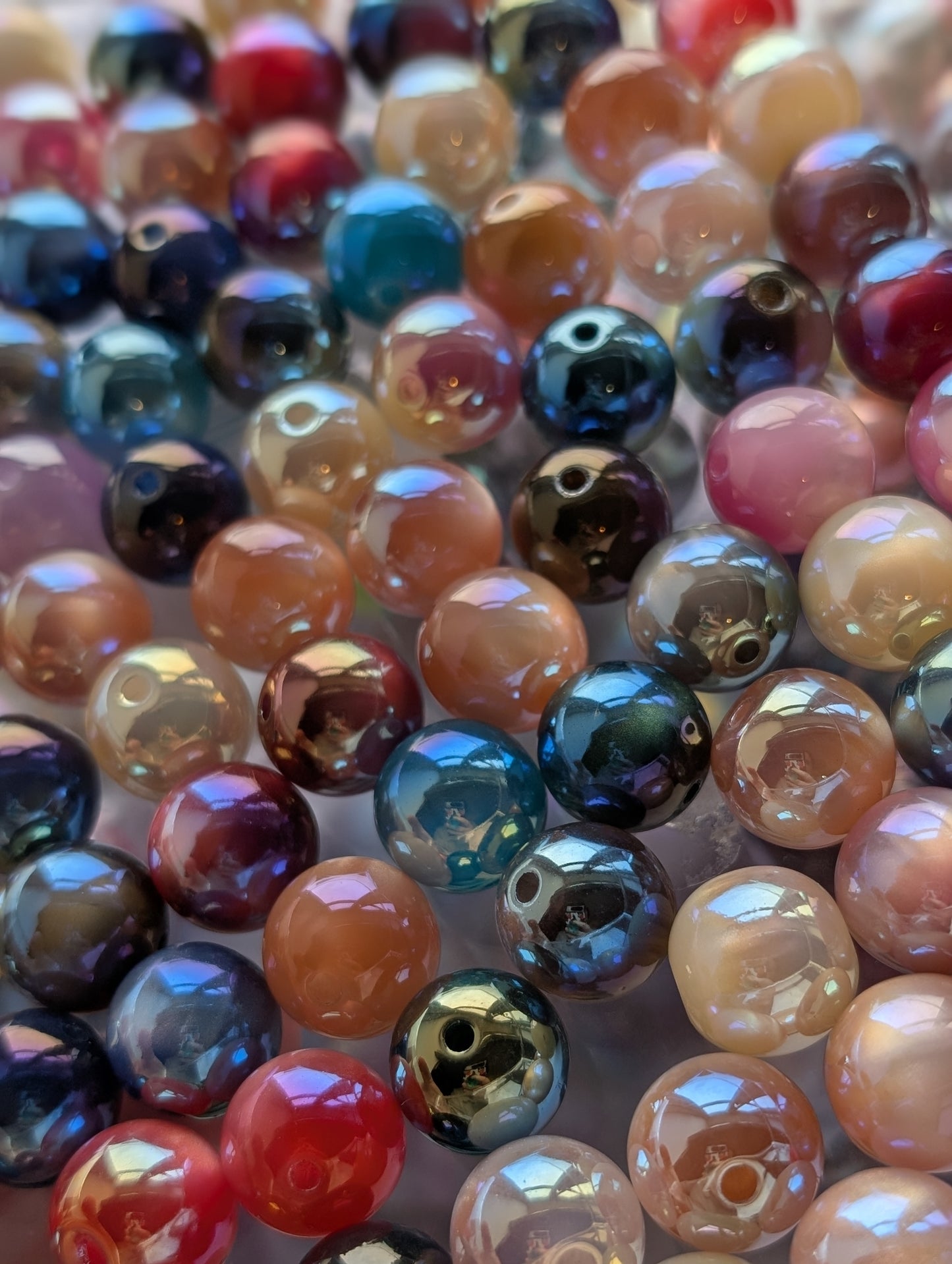 10x 16mm cat eye beads #6