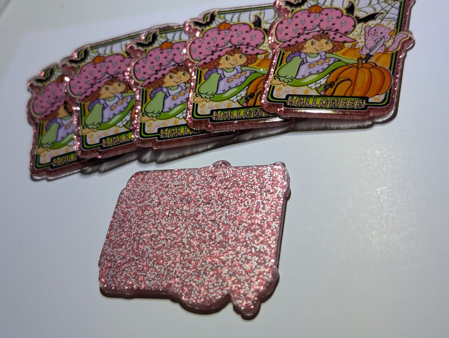 Halloween strawberry Acrylic