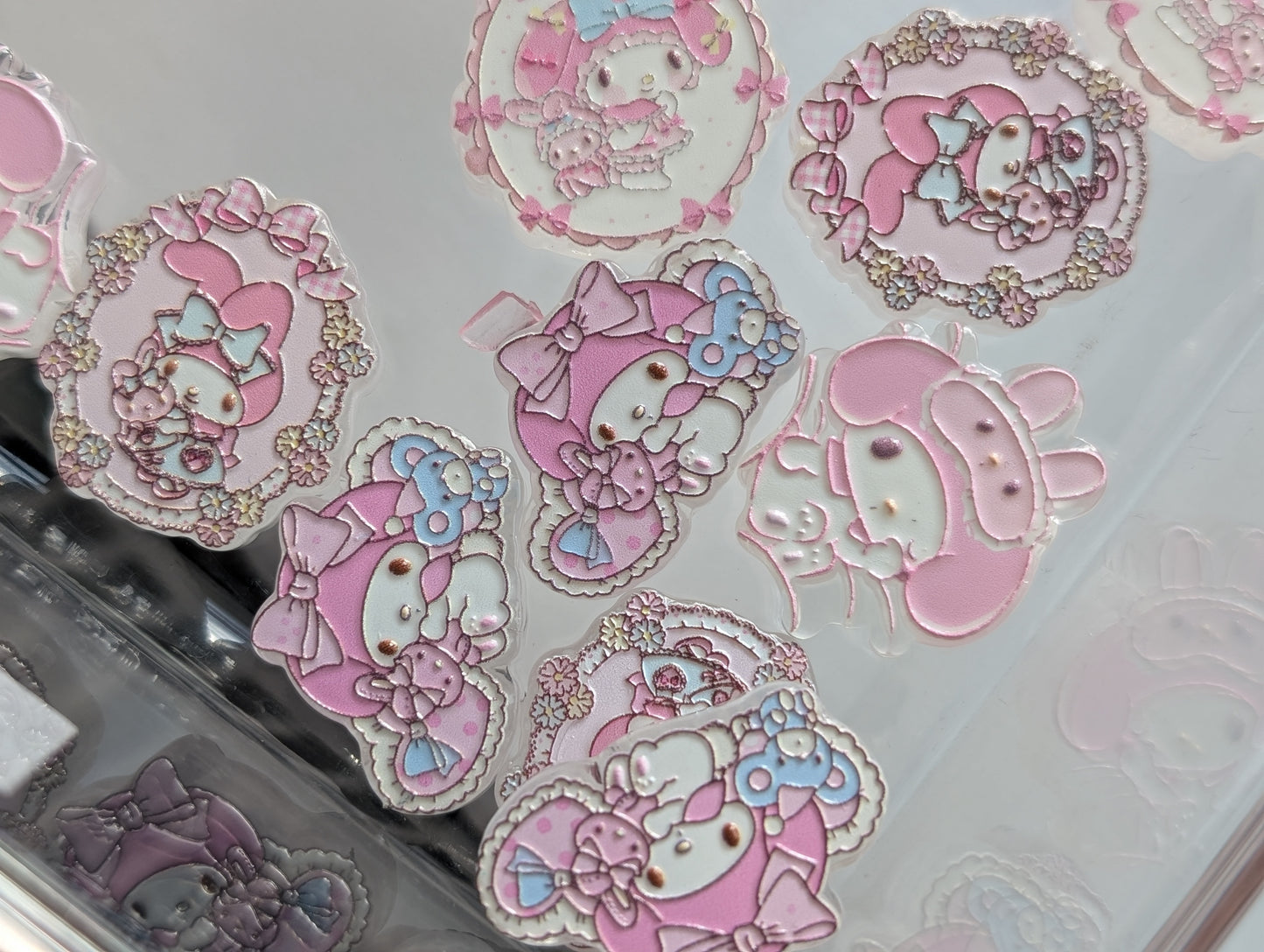 My melody acrylic beads