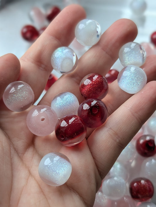 10x Love mix 16mm beads