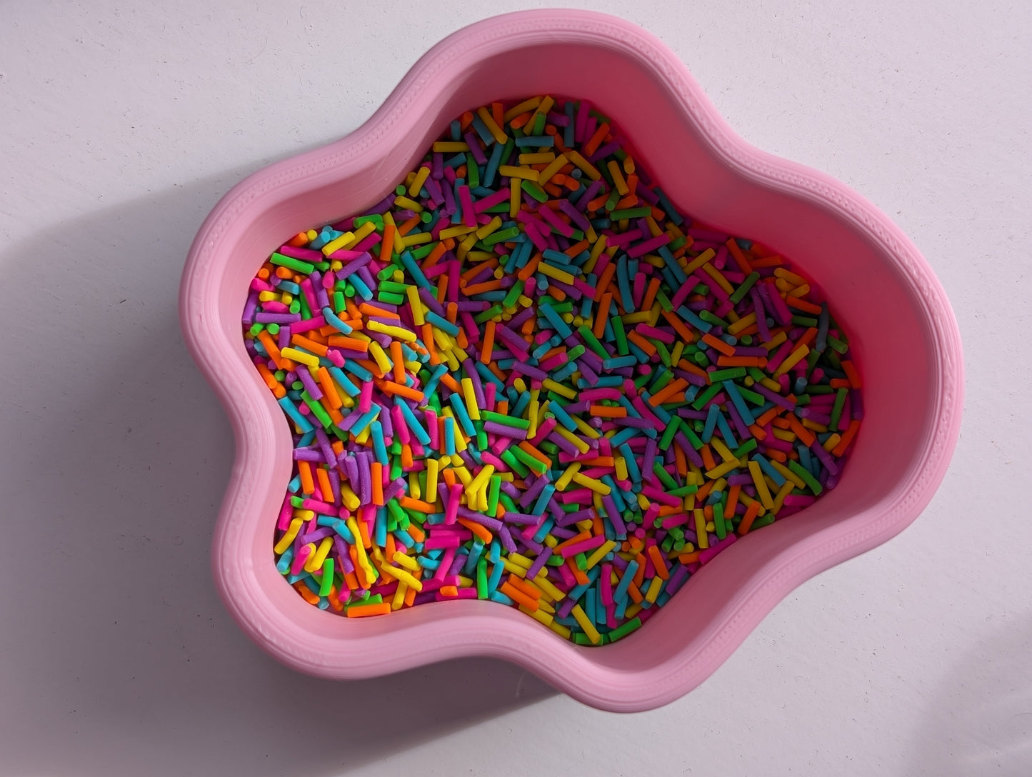 Sprinkles - polymer clay slices