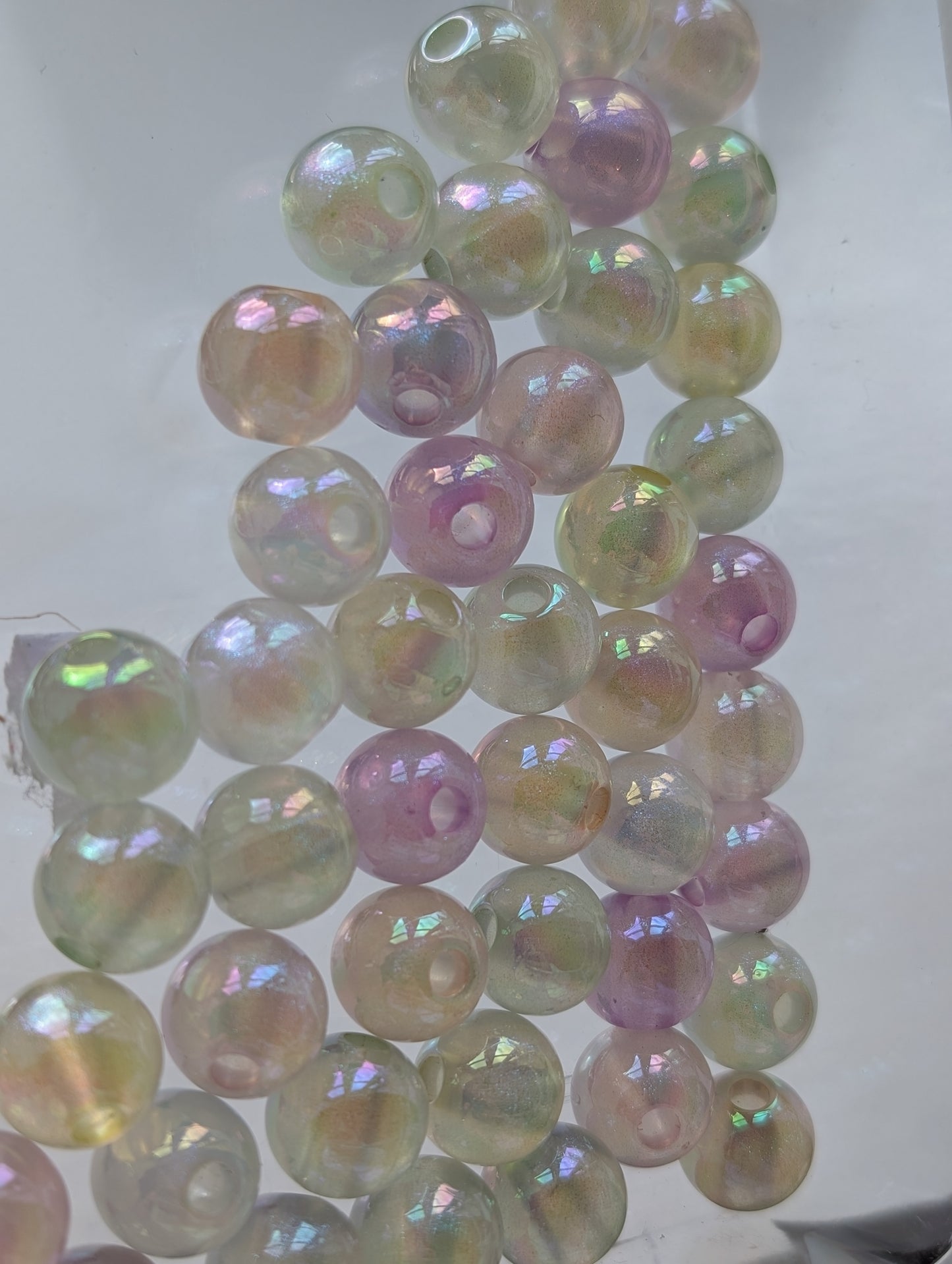 12 mm acrylic beads
