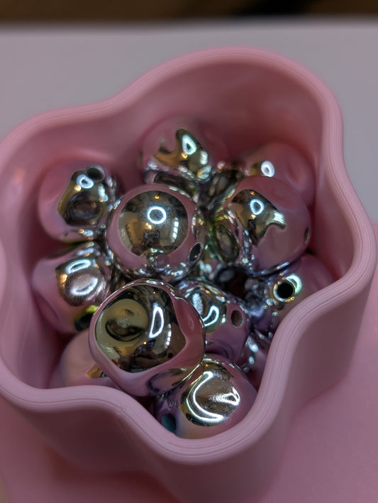 Metallic irregular shape 16mm (4 pack)