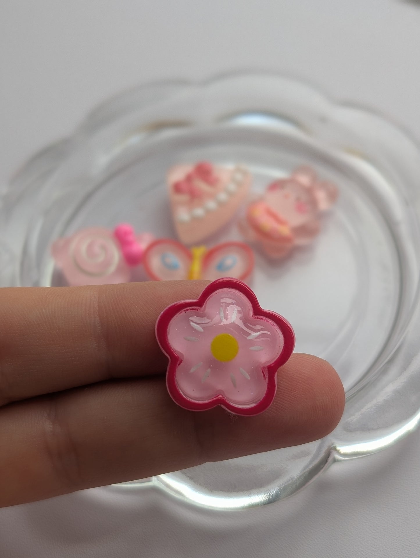 Mixed ice pink kawaii style (pack of 5)