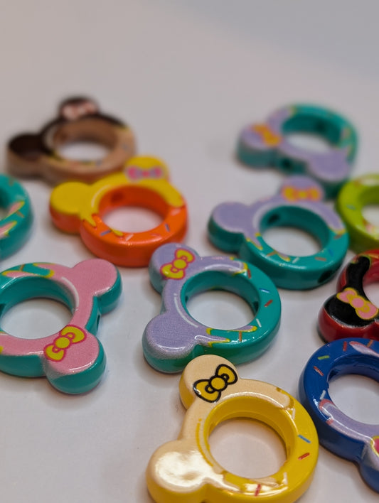 Mouse ears bead (4 pack)