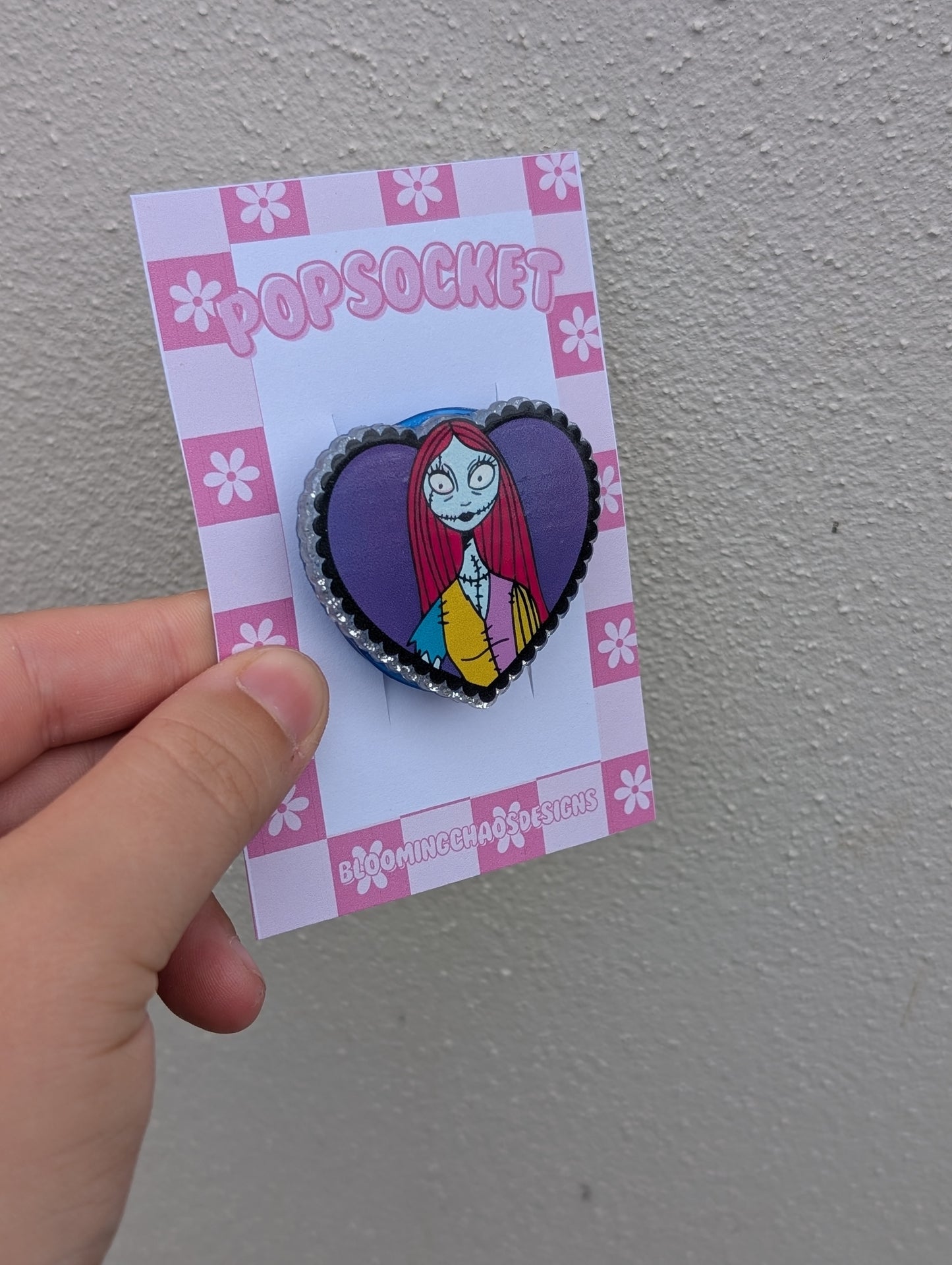 Lady pop socket
