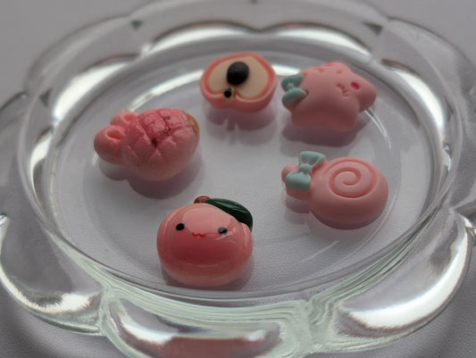 Mixed pink kawaii style (pack of 5)