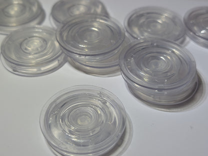 Pop socket blank - clear