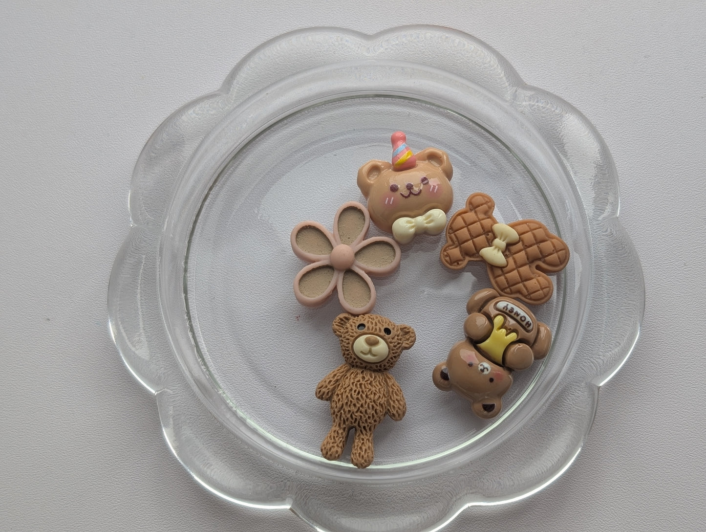 Mixed brown kawaii style (pack of 5)