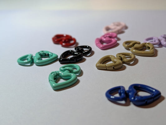 Heart keyring blanks