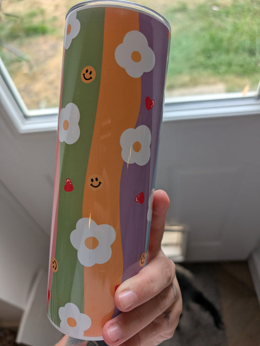 Wavey daisy's style 20oz Tumbler
