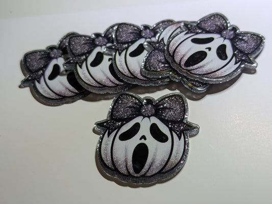 Pumpkin ghost Acrylic