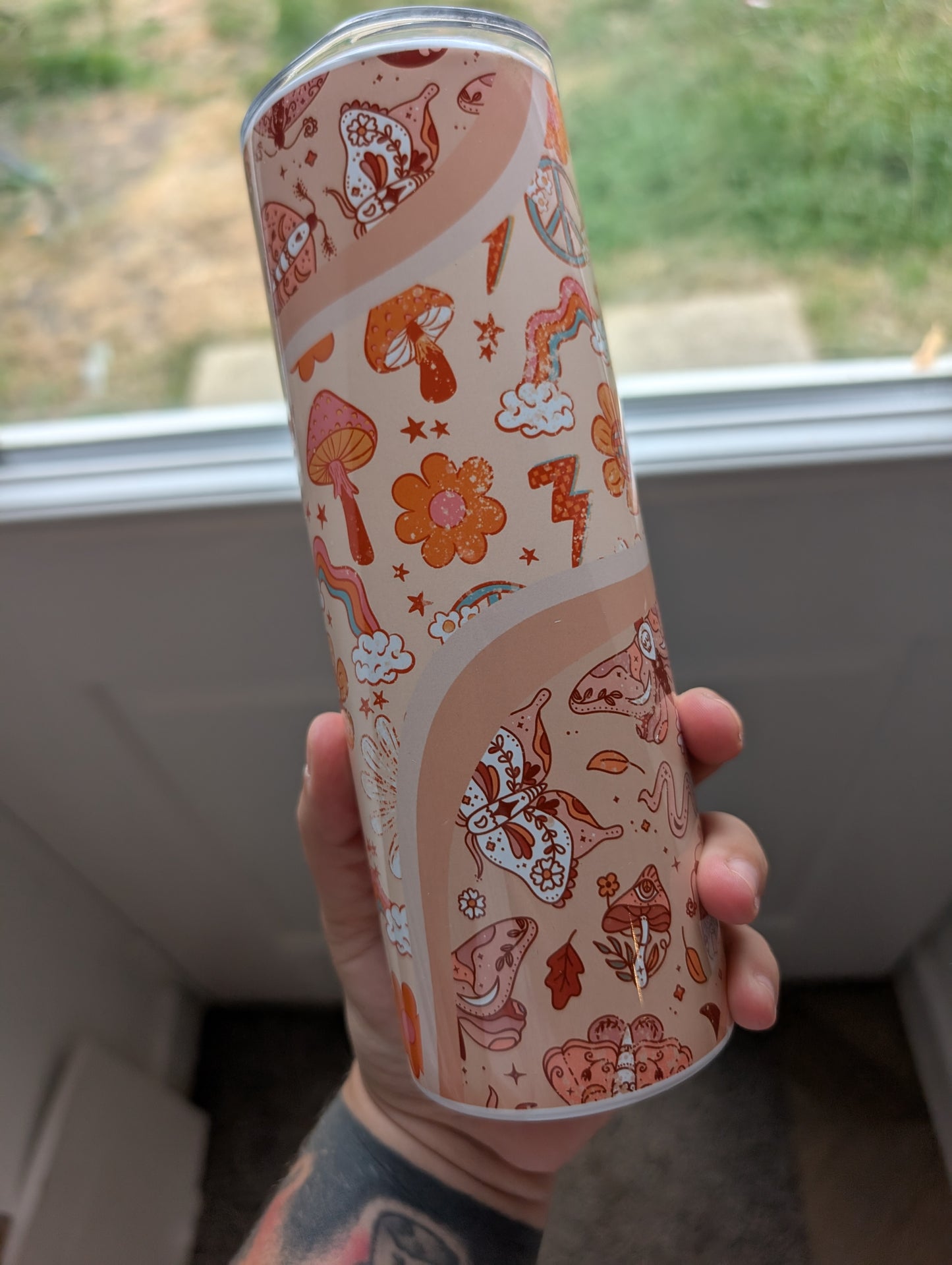 Mushroom style 20oz Tumbler