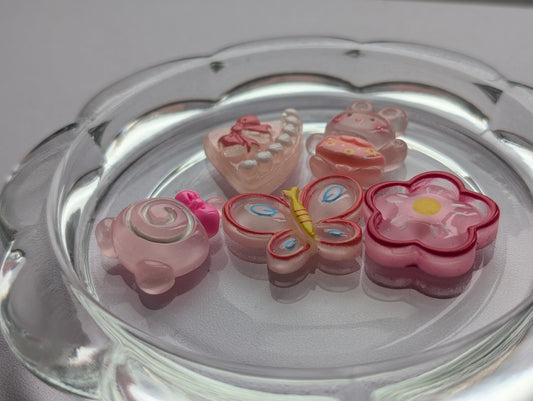 Mixed ice pink kawaii style (pack of 5)