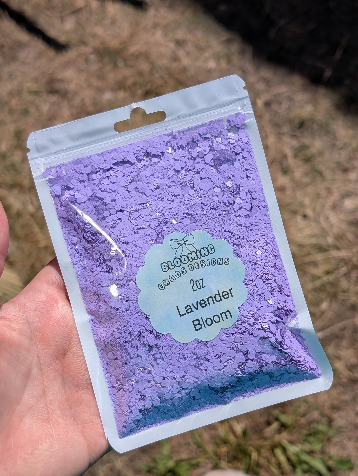 Lavender bloom - Chunky Glitter mix
