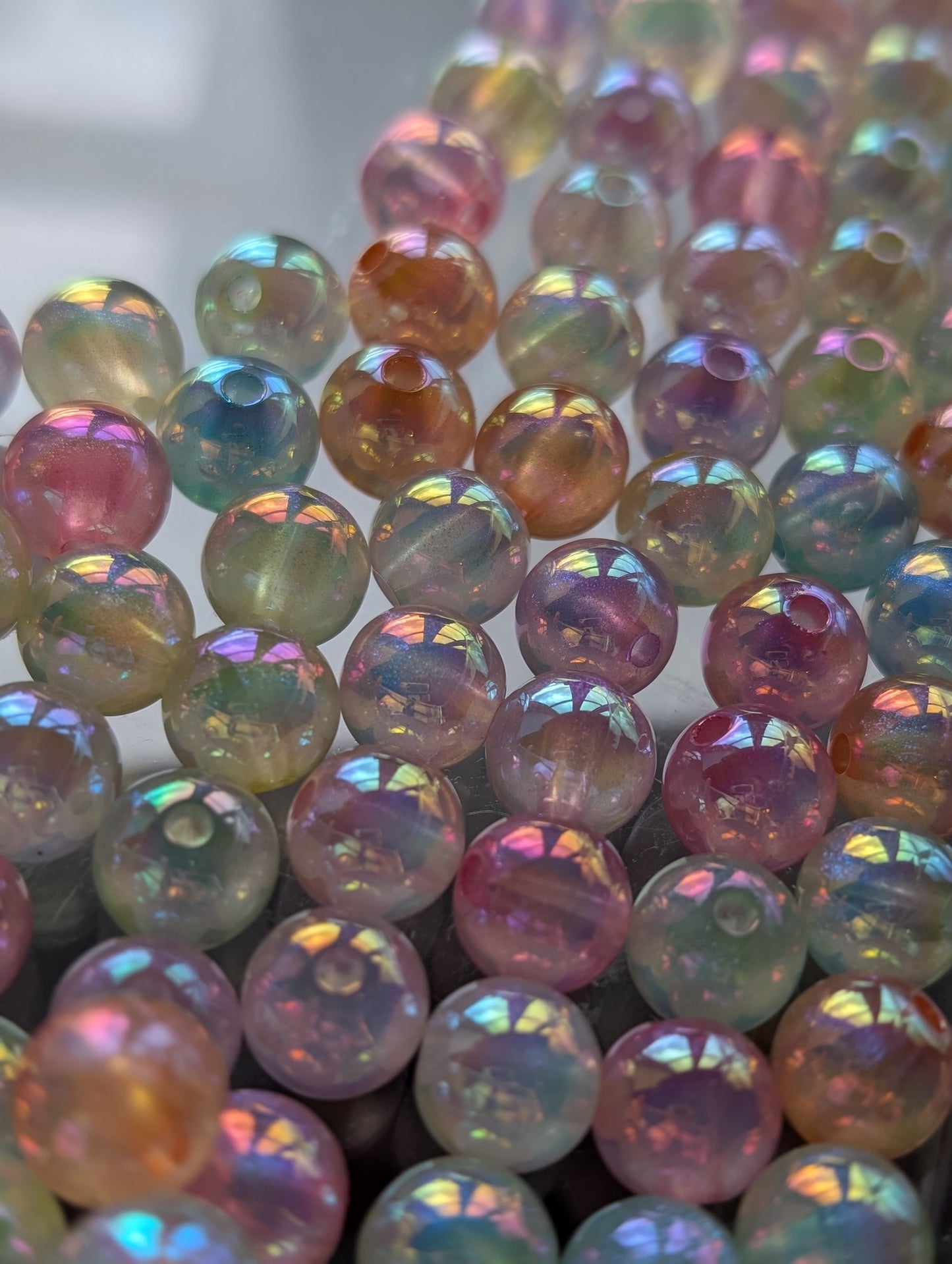 10mm acrylic beads (10 piece)