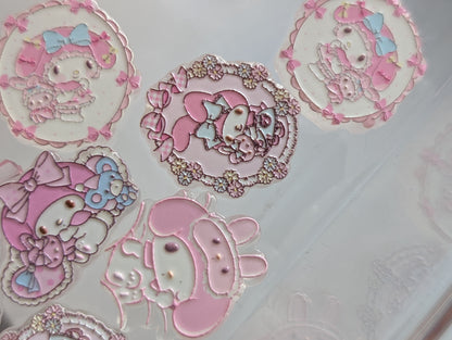 My melody acrylic beads