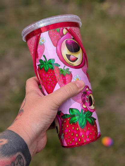 Toy story lotso zipper effect 'noglobe'