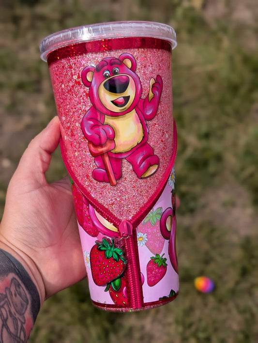 Toy story lotso zipper effect 'noglobe'