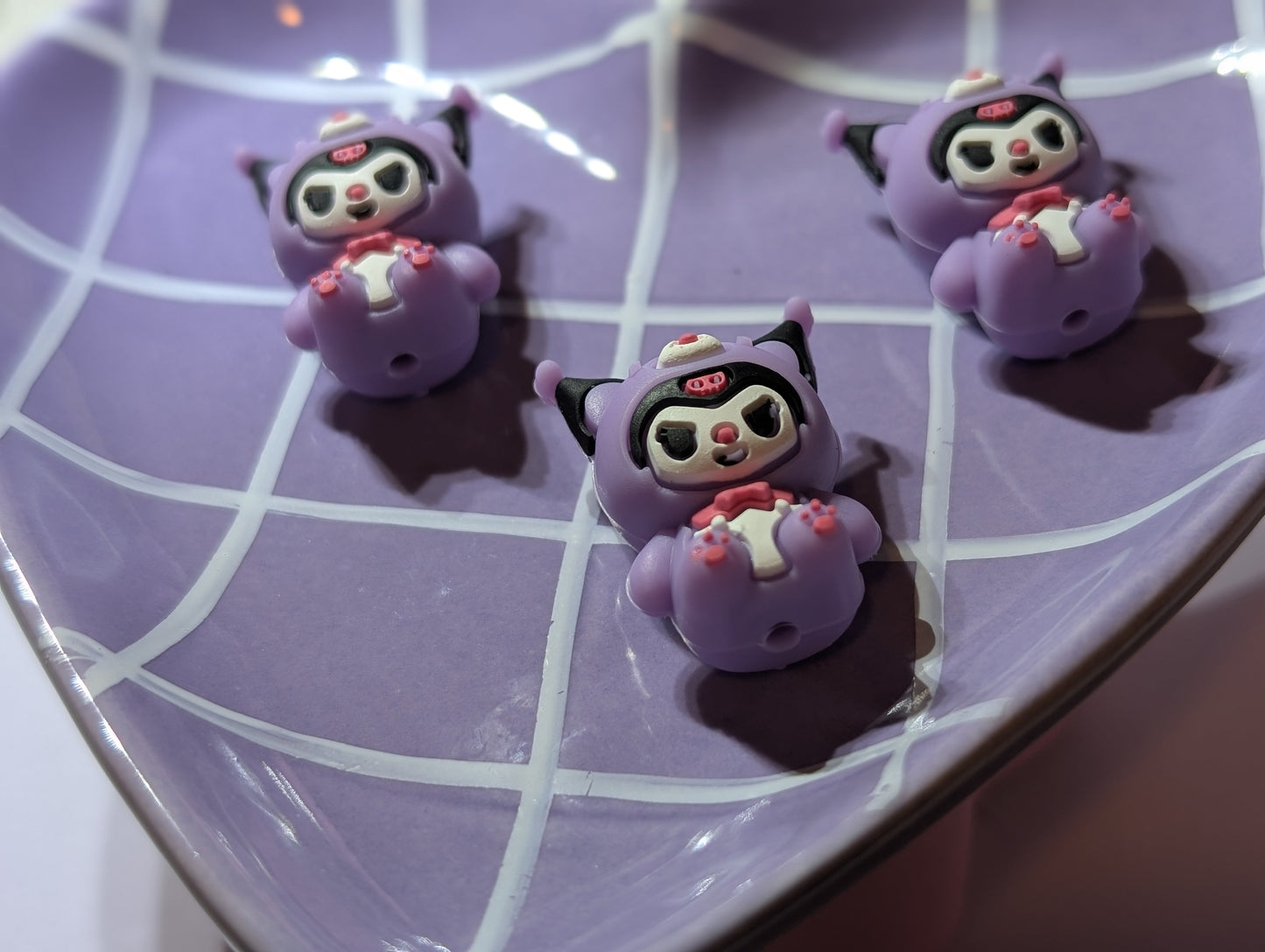 Purple girl 3D focal #016
