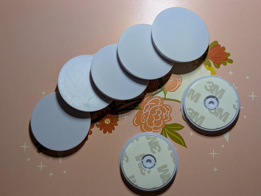 Pop socket blank - white