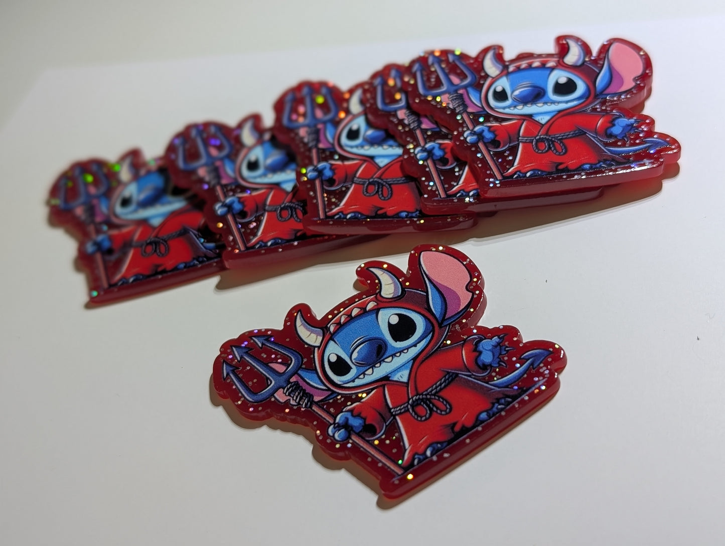 Devil blue monster Acrylic