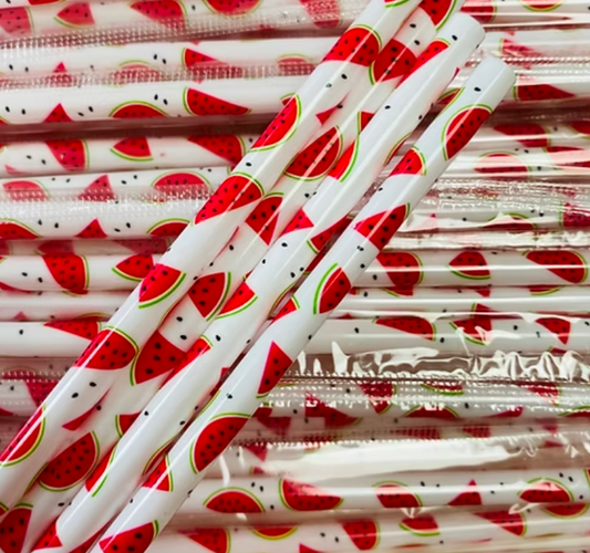 Watermelon straw