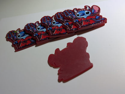 Devil blue monster Acrylic