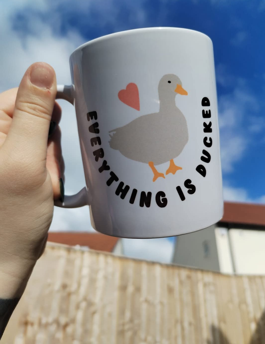 Everything is ducked mug
