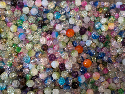 Glass beads mystery bags