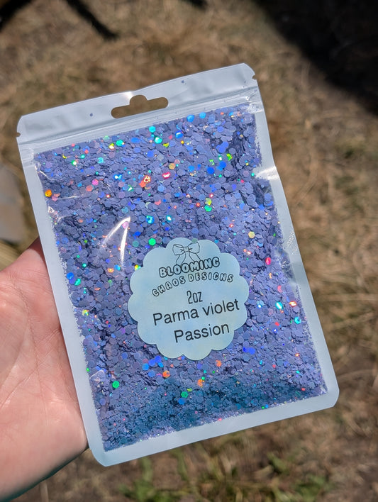 Parma violet passion - Chunky Glitter mix