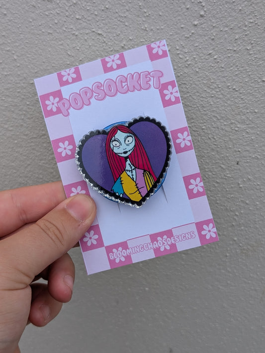 Lady pop socket
