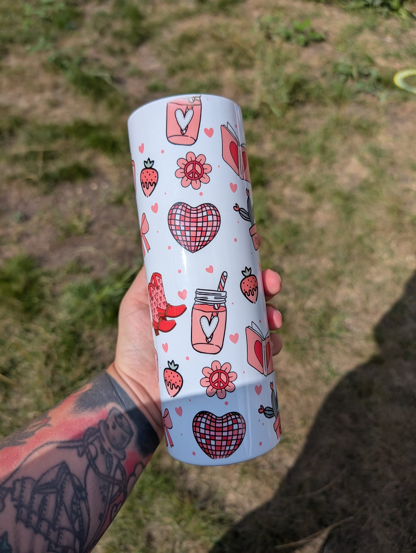 Girly Stanley style 20oz Tumbler