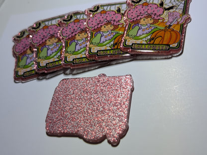 Halloween strawberry Acrylic